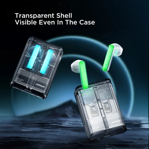 Kup Kabellose In-Ear TWS Joyroom JR-TC1 IceLens Series LED schwarz - JYR1012 - {ean13} - Sklep Home Screen