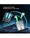 Buy Joyroom JR-TC1 IceLens Series LED TWS wireless headphones black - JYR1012 - {ean13} - Home Screen Store Europe