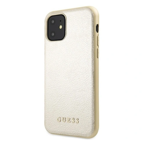 Kup Etui Guess GUHCN61IGLGO Apple iPhone 11 aurie/aur hard case Iridescent - GUE211GLD - {ean13} - Sklep Home Screen