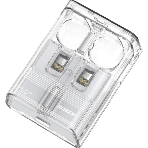 Kup Căști wireless in-ear TWS Joyroom JR-TC1 IceLens Series LED albă - JYR1013 - {ean13} - Sklep Home Screen