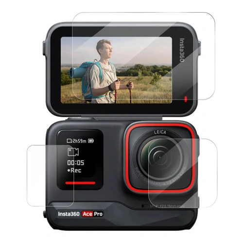 Kup Sticlă securizată TELESIN pentru camera Insta360 Ace Pro - TLS151 - {ean13} - Sklep Home Screen