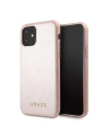 Etui Guess GUHCN61IGLRG Apple iPhone 11 růžovo-zlatý/rose gold hard case Iridescent