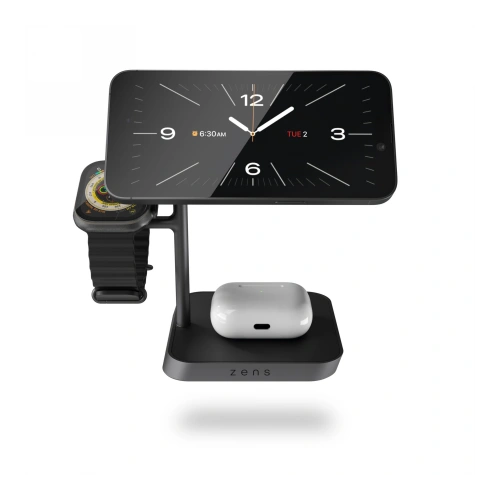 Kup Încărcător wireless 3w1 ZENS Office Charger Pro 3 Qi2 25W MagSafe - ZENS16 - {ean13} - Sklep Home Screen