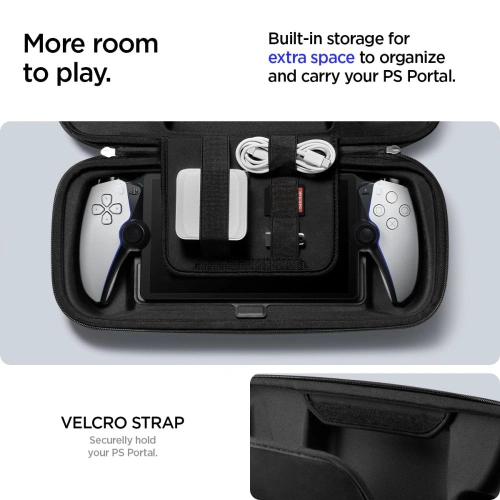 Kup Etui Spigen Rugged Armor Pro Sony Playstation Portal Černé - SPN3386 - {ean13} - Sklep Home Screen