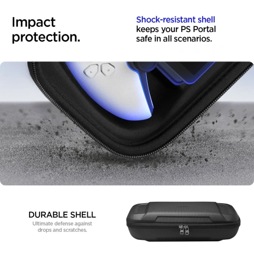 Kup Etui Spigen Rugged Armor Pro Sony Playstation Portal Černé - SPN3386 - {ean13} - Sklep Home Screen