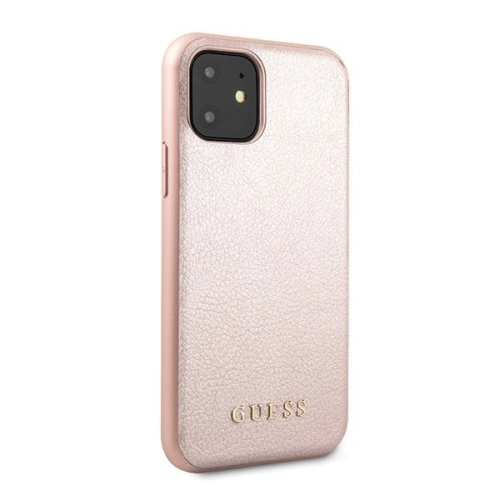 Kup Etui Guess GUHCN61IGLRG Apple iPhone 11 rózsaszín-arany/hardver tok Irizáló - GUE212RS - {ean13} - Sklep Home Screen