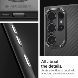 Buy Spigen Enzo Aramid Samsung Galaxy S24 Ultra Matte Black - SPN3388 - {ean13} - Home Screen Store Europe