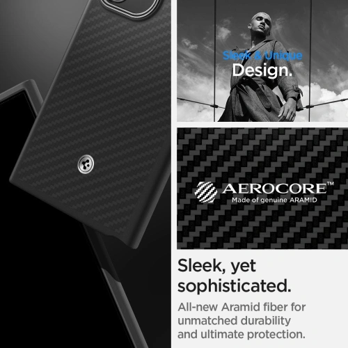 Kup Etui Spigen Enzo Aramid Samsung Galaxy S24 Ultra Matná černá - SPN3388 - {ean13} - Sklep Home Screen