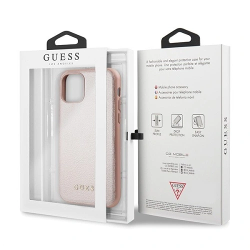Kup Etui Guess GUHCN61IGLRG Apple iPhone 11 roz cu aur/rose gold hard case Iridescent - GUE212RS - {ean13} - Sklep Home Screen
