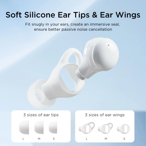 Kup Vezeték nélküli fülhallgató TWS Joyroom JR-TS2 Cozydots sorozat Bluetooth 5.3 ENC fehér - JYR1017 - {ean13} - Sklep Home Screen