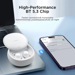 Buy Joyroom JR-TS2 Cozydots Series Bluetooth 5.3 ENC TWS wireless headphones white - JYR1017 - {ean13} - Home Screen Store Europe