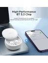 Buy Joyroom JR-TS2 Cozydots Series Bluetooth 5.3 ENC TWS wireless headphones white - JYR1017 - {ean13} - Home Screen Store Europe