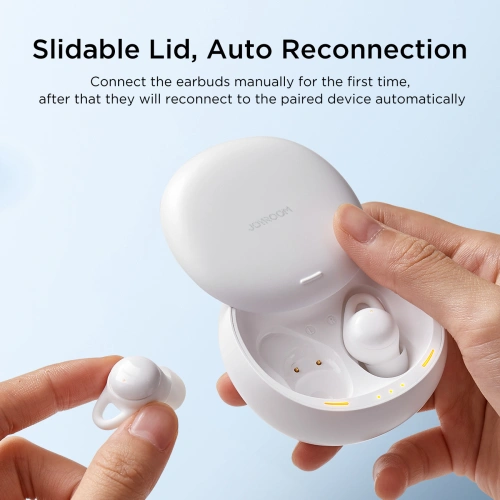 Kup Drahtlose In-Ear-Kopfhörer TWS Joyroom JR-TS2 Cozydots Series Bluetooth 5.3 ENC weiß - JYR1017 - {ean13} - Sklep Home Screen