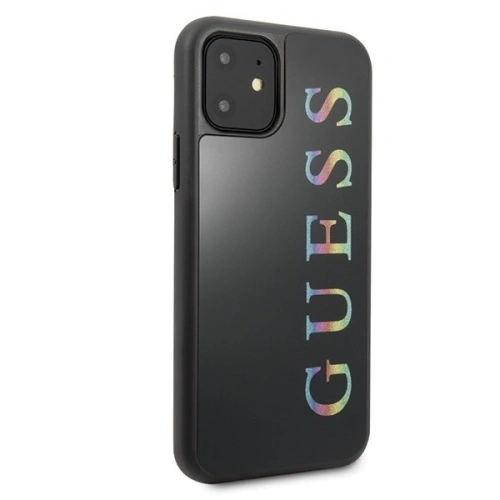 Kup Etui Guess GUHCN61LGMLBK Apple iPhone 11 černý/black hard case Glitter Logo - GUE213BLK - {ean13} - Sklep Home Screen