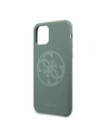 Kup Guess Apple Case GUHCN61LS4GKA iPhone 11 khaki Hartschalenetui Silikon 4G Tone On Tone - GUE216KHA - {ean13} - Sklep Home Screen
