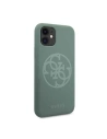 Kup Guess Apple Case GUHCN61LS4GKA iPhone 11 khaki Hartschalenetui Silikon 4G Tone On Tone - GUE216KHA - {ean13} - Sklep Home Screen