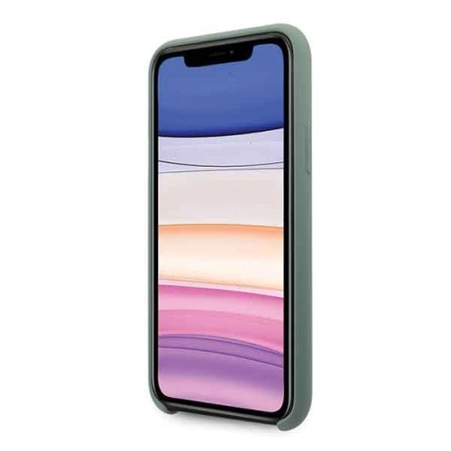 Kup Etui Guess GUHCN61LS4GKA Apple iPhone 11 khaki tvrdý obal silikonový 4G Tone On Tone - GUE216KHA - {ean13} - Sklep Home Screen
