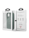 Kup Guess Apple Case GUHCN61LS4GKA iPhone 11 khaki Hartschalenetui Silikon 4G Tone On Tone - GUE216KHA - {ean13} - Sklep Home Screen