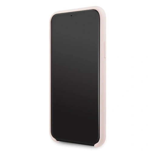 Kup Etui Guess GUHCN61LS4GLP Apple iPhone 11 világos rózsaszín hard case Szilikon 4G Tone On Tone - GUE217PNK - {ean13} - Sklep Home Screen