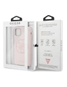 Kup Etui Guess GUHCN61LS4GLP Apple iPhone 11 roz light pink/jasnorozowy hard case Silicon 4G Tone On Tone - GUE217PNK - {ean13} - Sklep Home Screen