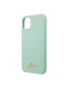 Buy Guess GUHCN61LSLMGG iPhone 11 green hard case Silicone Vintage Gold Logo - GUE219GRN - {ean13} - Home Screen Store Europe