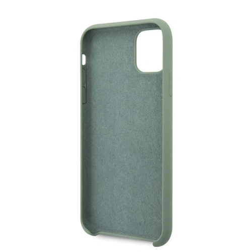 Kup Etui Guess GUHCN61LSLMGKA Apple iPhone 11 khaki tvrdý kryt silikonový Vintage Gold Logo - GUE220KHA - {ean13} - Sklep Home Screen