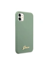 Kup Etui Guess GUHCN61LSLMGKA Apple iPhone 11 khaki tvrdý kryt silikonový Vintage Gold Logo - GUE220KHA - {ean13} - Sklep Home Screen