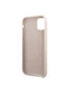 Kup Etui Guess GUHCN61LSLMGLP Apple iPhone 11 roz hard case din silicon vintage cu logo auriu - GUE221PNK - {ean13} - Sklep Home Screen