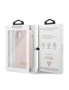 Kup Etui Guess GUHCN61LSLMGLP Apple iPhone 11 jasně růžové/light pink tvrdé pouzdro silikonové vintage zlaté logo - GUE221PNK - {ean13} - Sklep Home Screen