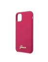 Kup Etui Guess GUHCN61LSLMGRE Apple iPhone 11 roșu/burgundă husă dură Silicone Vintage Gold Logo - GUE222RED - {ean13} - Sklep Home Screen