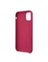 Buy Guess GUHCN61LSLMGRE iPhone 11 burgundy hard case Silicone Vintage Gold Logo - GUE222RED - {ean13} - Home Screen Store Europe