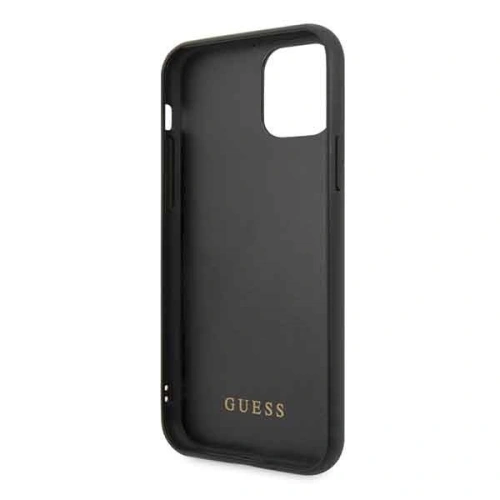 Kup Etui Guess GUHCN61MGGBK Apple iPhone 11 černé/black hard case Glitter Marble Glass - GUE223BLK - {ean13} - Sklep Home Screen