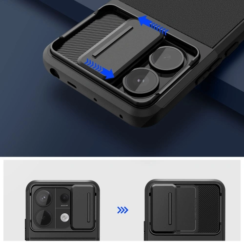 Kup Case Tech-Protect Velar Cam+ Xiaomi Redmi Note 13 Pro 5G / Poco X6 5G Schwarz - THP2772 - {ean13} - Sklep Home Screen