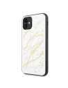 Kup Etui Guess GUHCN61MGGWH Apple iPhone 11 bílý/white hard case Glitter Marble Glass - GUE224WHT - {ean13} - Sklep Home Screen