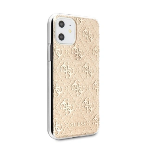 Kup Etui Guess GUHCN61PCU4GLGO Apple iPhone 11 zlatý/gold hard case 4G Glitter - GUE225GLD - {ean13} - Sklep Home Screen