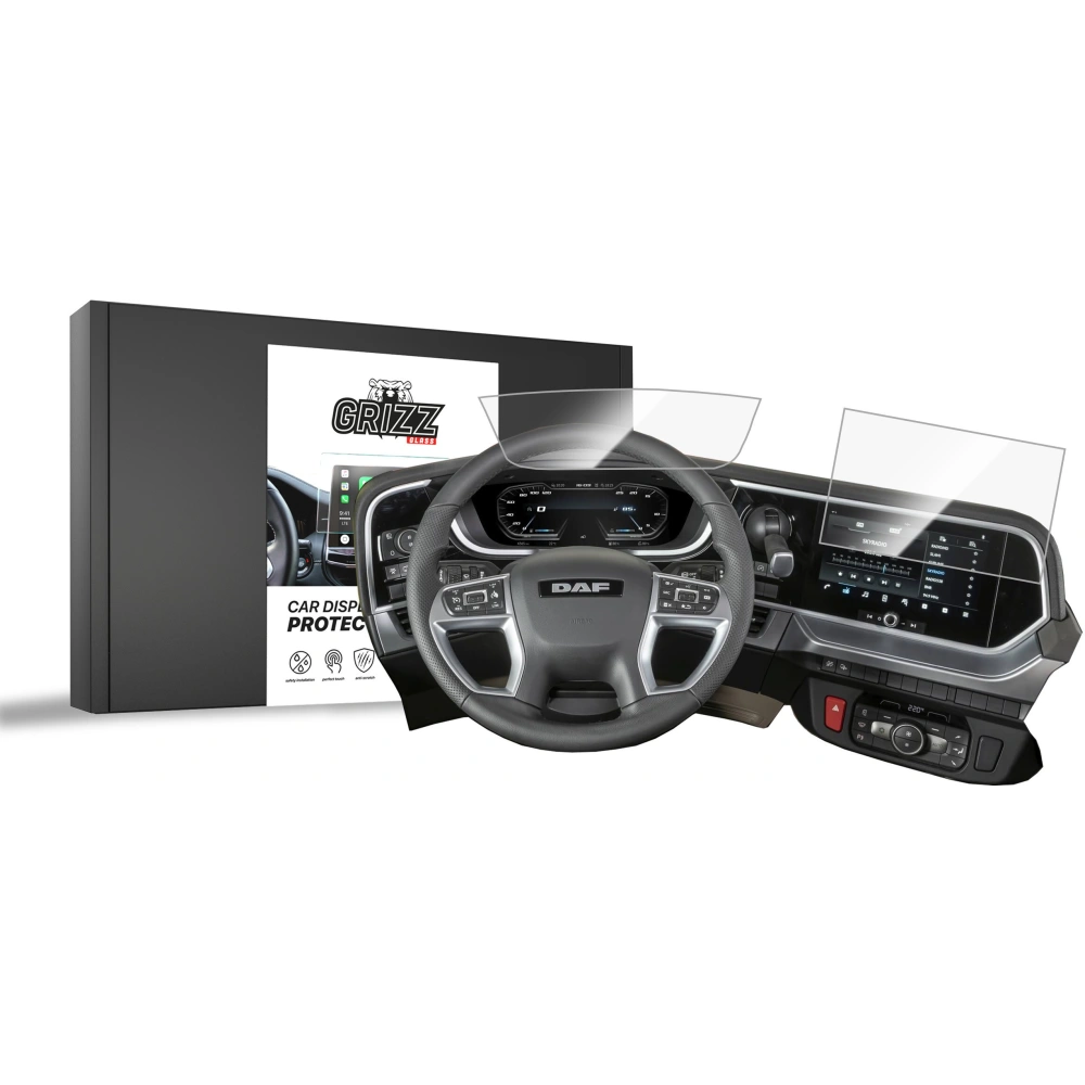 Folia ceramiczna GrizzGlass CarDisplay Protection do DAF XB NGD [2w1]