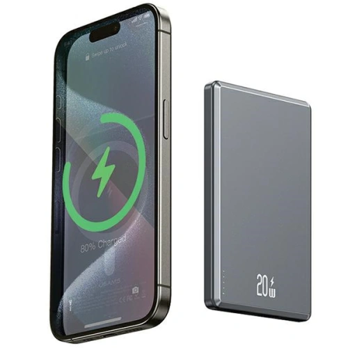 Buy USAMS US-CD220 wireless powerbank 5000mAh 20W Fast Charge purple - USA1089 - {ean13} - Home Screen Store Europe