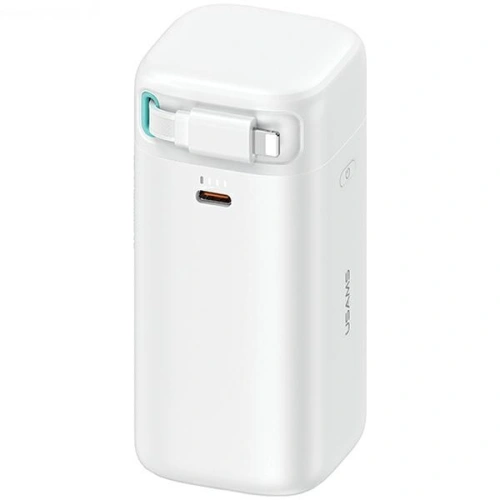 Kup Powerbank USAMS US-CD217 18000mAh PD 45W Gyors Töltés XMF Sorozat + fehér Lightning kábel - USA1092 - {ean13} - Sklep Home Screen