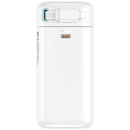 Kup Powerbank USAMS US-CD217 18000mAh PD 45W Fast Charge XMF Series + kabel Lightning biały/white - USA1092 - {ean13} - Sklep Home Screen