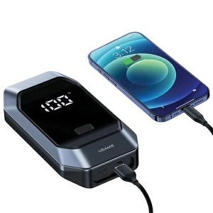 Kup USAMS US-ZB284 indítókészülék autókhoz powerbank funkcióval és zseblámpával, fekete színben. - USA1094 - {ean13} - Sklep Home Screen