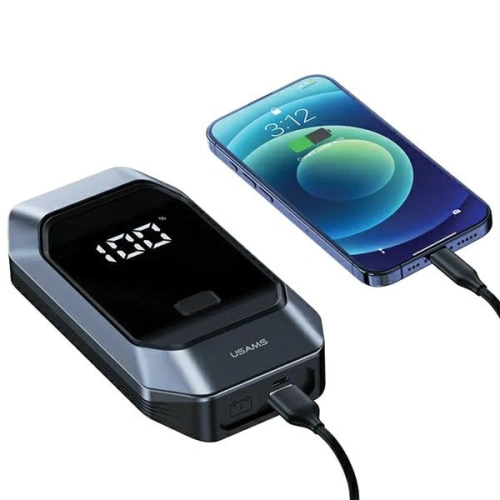 Kup USAMS US-ZB284 indítókészülék autókhoz powerbank funkcióval és zseblámpával, fekete színben. - USA1094 - {ean13} - Sklep Home Screen
