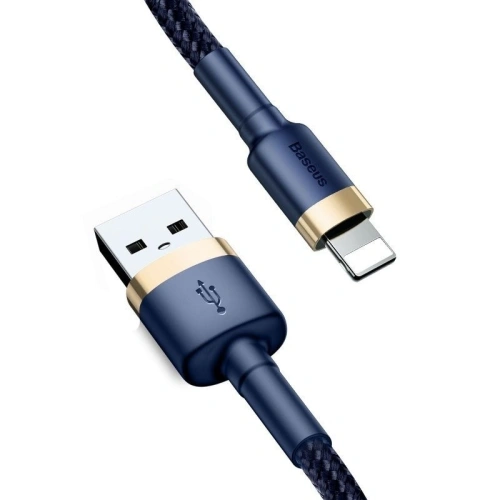 Kup Baseus USB Lightning Kabel Cafule 1.5A 2m (gold und marineblau) - BSU649GLDBLU - {ean13} - Sklep Home Screen
