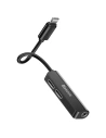Baseus 3.5mm Audio-Adapter L52 Lightning auf Mini Jack und 2x Lightning (schwarz)