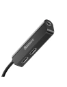 Kup Adaptér Audio Baseus L52 Lightning na Mini Jack 3.5mm a 2x Lightning (černý) - BSU650BLK - {ean13} - Sklep Home Screen