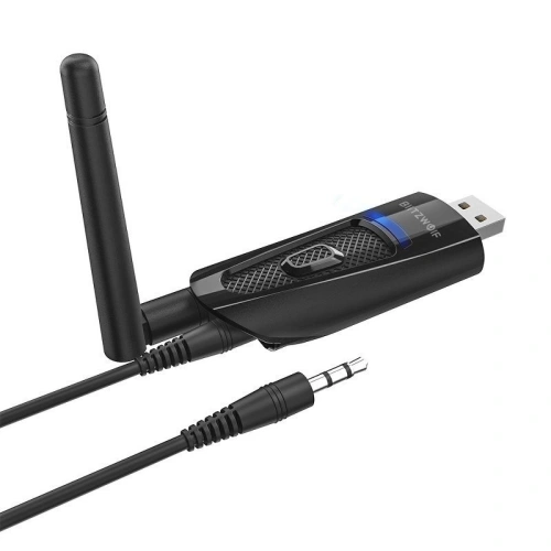 Kup BlitzWolf Bluetooth-Sender 5.0 BW-BR1 Pro, USB + Miniklinke 3,5 mm - BLZ191 - {ean13} - Sklep Home Screen