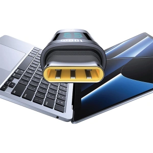 Kup Adapter USAMS US-SJ682 AU18 USB-C / USB-C Digitalanzeige 100W Stahl/Aluminium - USA1095 - {ean13} - Sklep Home Screen