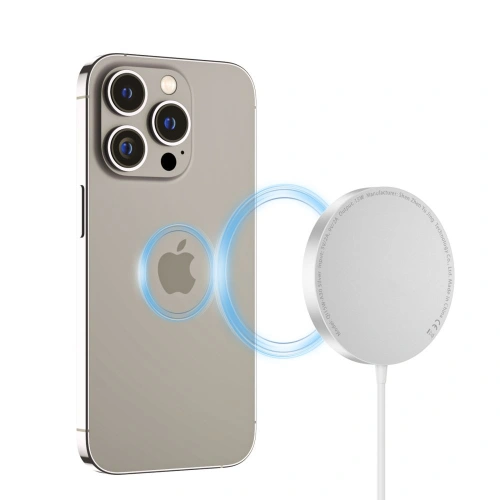 Kup Bezdrátová nabíječka Tech-Protect QI15W-A30 Magnetic Magsafe Wireless Charger Silver - THP2774 - {ean13} - Sklep Home Screen