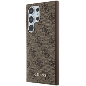 Kup Etui Guess GUHCS24LG4GFBR Samsung Galaxy S24 Ultra hardcase 4G Metal Gold Logo hnědý/brown - GUE3384 - {ean13} - Sklep Home Screen
