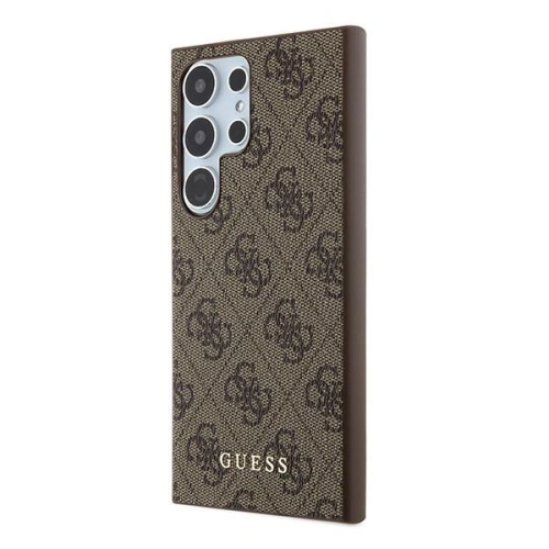 Kup Etui Guess GUHCS24LG4GFBR Samsung Galaxy S24 Ultra hardcase 4G Metal Gold Logo brązowy/brown - GUE3384 - {ean13} - Sklep Home Screen