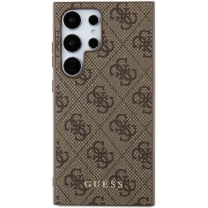 Kup Etui Guess GUHCS24LG4GFBR Samsung Galaxy S24 Ultra hardcase 4G Metal Gold Logo hnědý/brown - GUE3384 - {ean13} - Sklep Home Screen